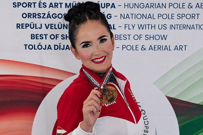 Sugár Andrea légtorna-Eb, Budaörs, masters, bronzérem