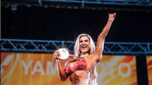 Csicsay Viktória a milánói Italy Pro győzteseként ünnepel